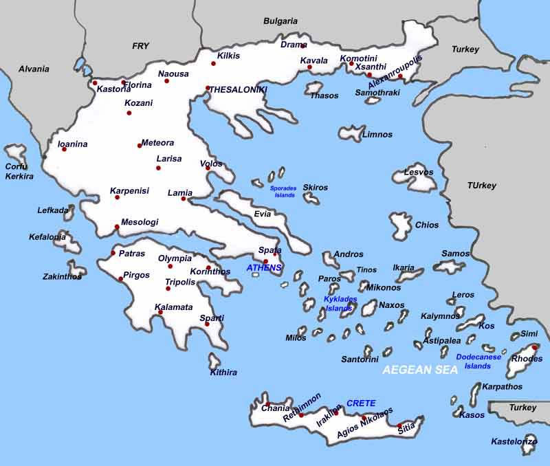 Görög térkép